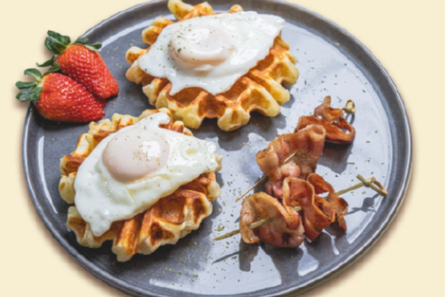 New Waffle & Bacon