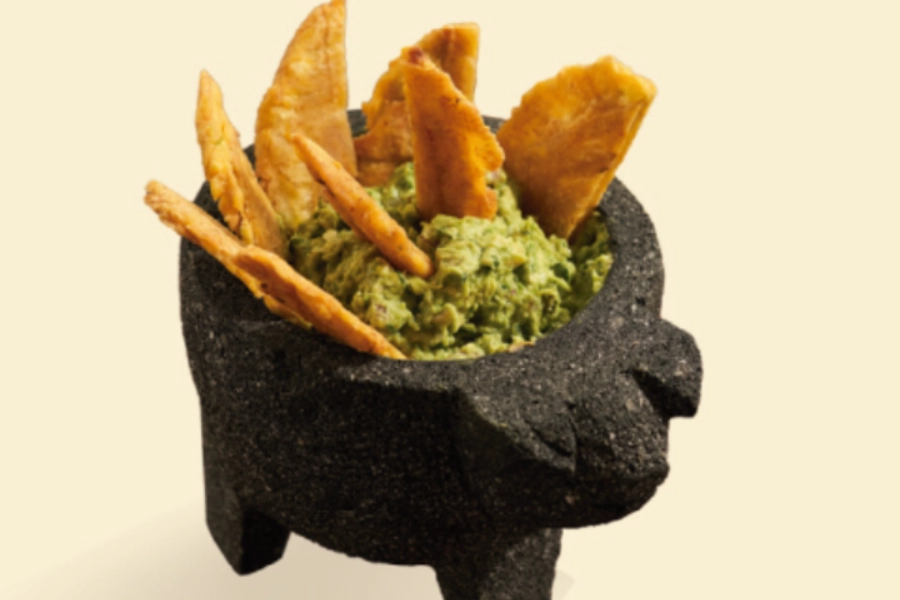 Guacamole con Tostones