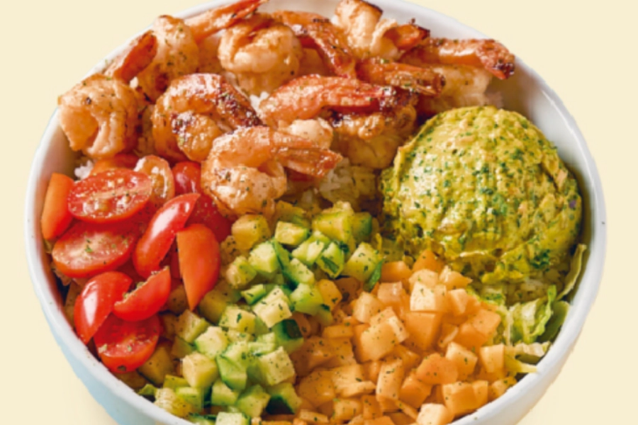 New Shrimp and Guacamole Bowl