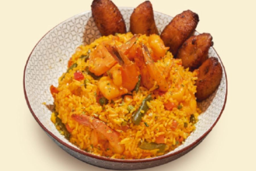 Arroz con Camarones